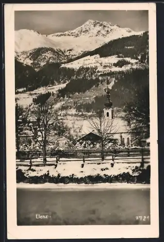 AK Lienz, Kirche im Schnee