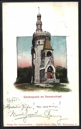 AK Hermannskogel, Habsburgwarte