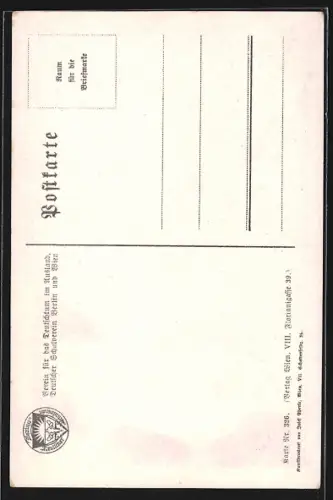 AK Deutscher Schulverein NR 326: Sievering, Totalansicht