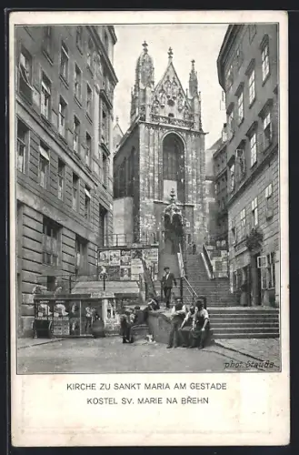 AK Wien, Kirche zu Sankt Maria am Gestade