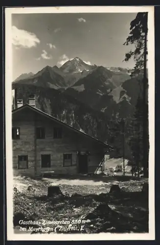 AK Mayrhofen /Zillertal, Gasthaus Zimmereben