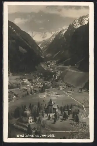 AK Böckstein, Ortspartie mit Ankogel