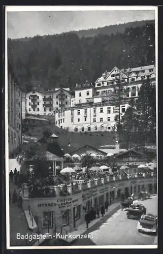 AK Badgastein, beim Kurkonzert