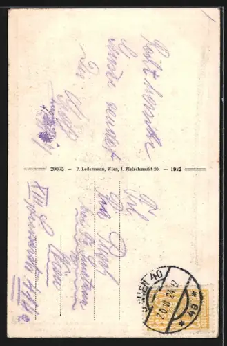 AK Wien, Nussdorf, Restaurant Bockkeller F. Schmidt