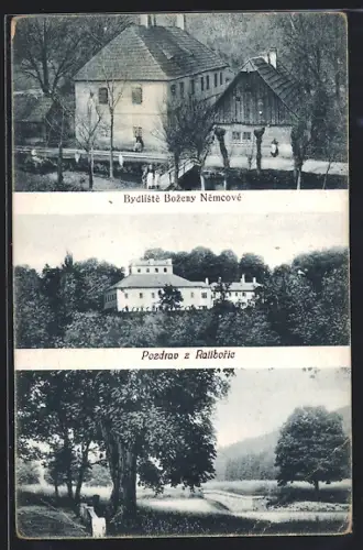 AK Ratiborice, Bydliste Bozeny Nemcove