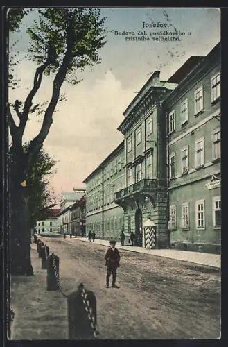 AK Josefov, Budova csl. posadkoveho a mistniho velitelstvi
