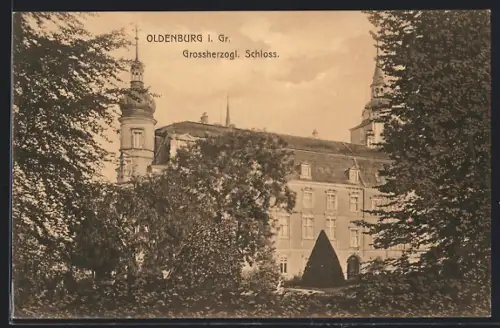 AK Oldenburg i. Gr., Grossherzogl. Schloss