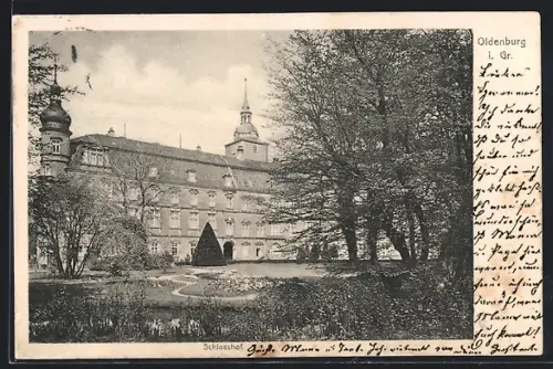 AK Oldenburg i. Gr., Schlosshof