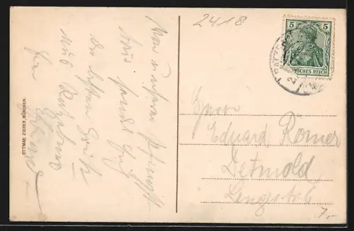 AK Ratzeburg, Dom von der Bäck gesehen