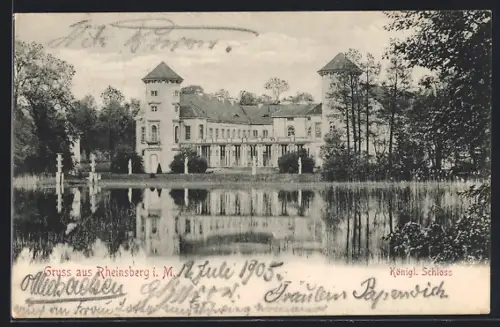 AK Rheinsberg i. M., Königl. Schloss