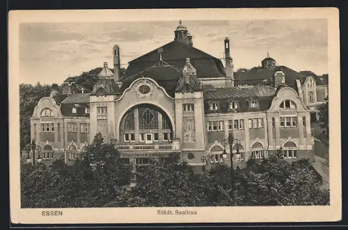 AK Essen, Städt. Saalbau