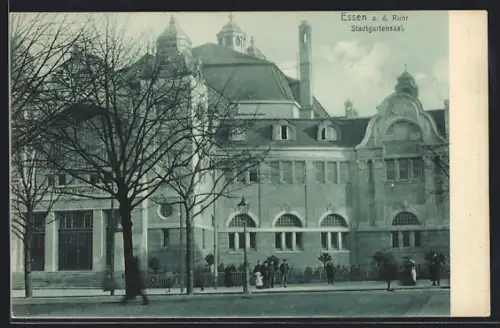 AK Essen a. d. Ruhr, Stadtgartensaal