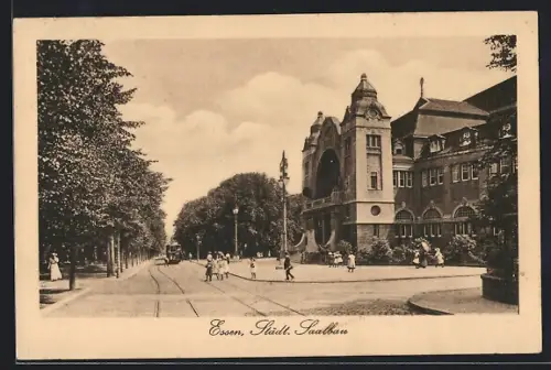 AK Essen, Städt. Saalbau