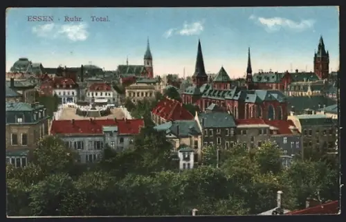 AK Essen /Ruhr, Totalansicht der Stadt