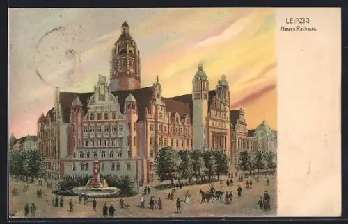 AK Leipzig, Neues Rathaus