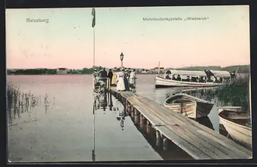 AK Ratzeburg, Motorbootanlegestelle Waldesruh