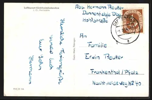 AK Kirchheimbolanden, J.-G.-Heilstätte