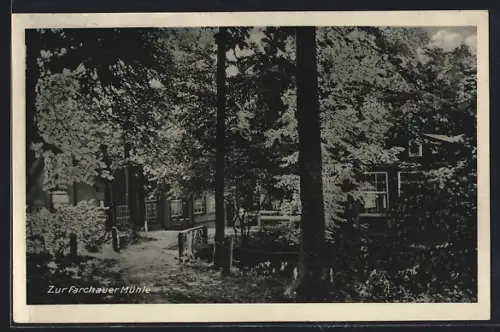 AK Ratzeburg i. Lbg., Ausflugslokal Zur Farchauer Mühle, Inh. Albert Pehmüller