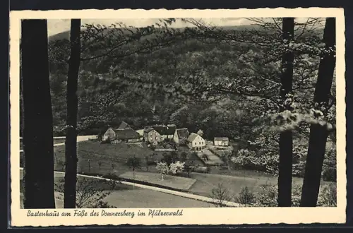AK Bastenhaus /Pfälzerwald, Gasthaus von Ww. Fischer