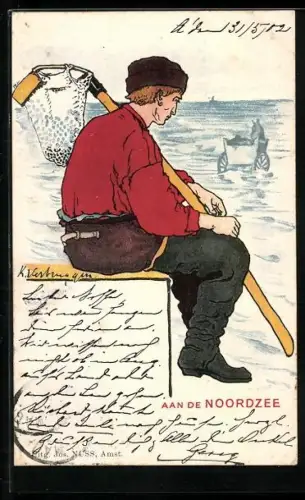 AK Aan de Noordzee, Fischer an der Nordsee
