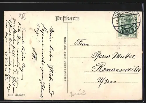 AK Jordan, Uferpartie, Psalm 42, 7