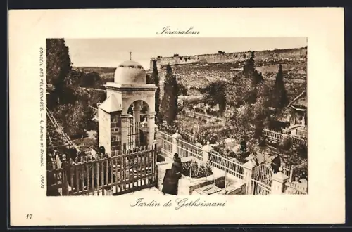AK Jérusalem, Jardin de Gethsémané