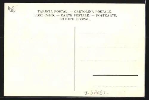 AK Jerusalem, Panorama mit dem Ölberg
