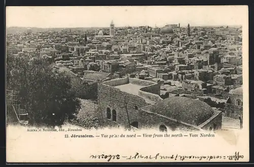 AK Jerusalem, View from the North