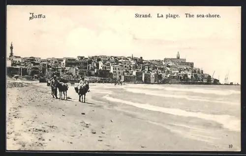AK Jaffa, Strand, La plage, The sea-shore