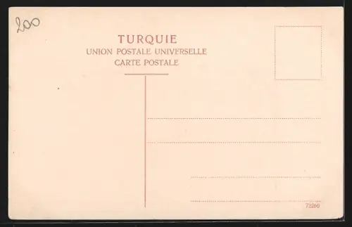 AK Jaffa, Felsendurchfahrt mit Meerblick