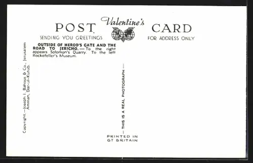 AK Jerusalem, Outside of Herod`s Gate