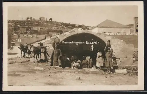 AK Nazareth, Kinder am Marienbrunnen