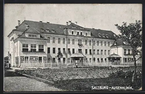 AK Salzburg, Blick auf die Augenklinik