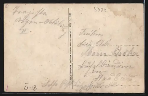 AK Salzburg, Blick auf die Augenklinik