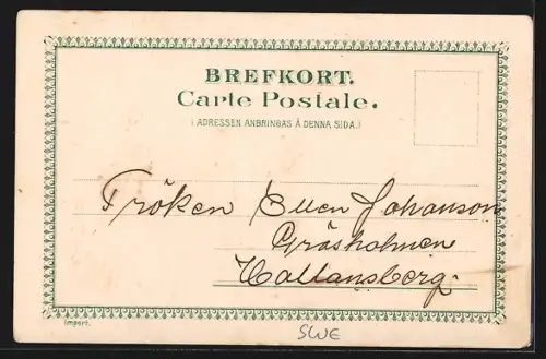 AK Skebobruk / Uppland, Angler auf der Brücke