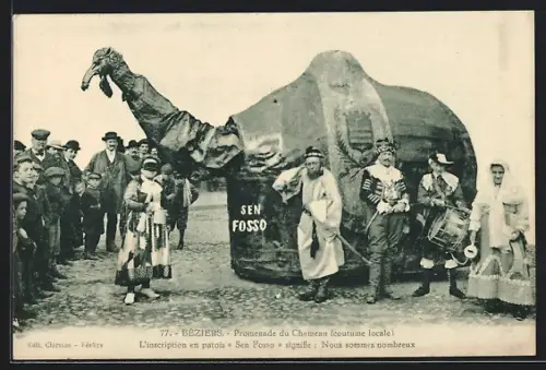 AK Béziers, Promenade du Chameau