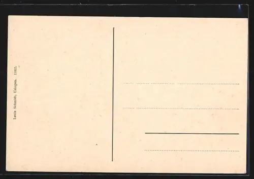 AK Usingen i. T., Marktplatz in der Neustadt