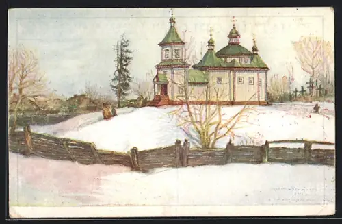 AK Parolek, Kostel im Winter