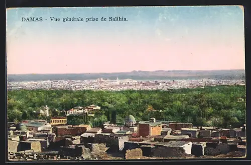 AK Damas, Vue générale prise de Salihia