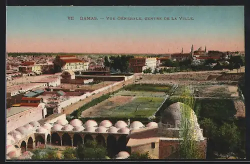 AK Damas, Vue Générale, Centre de la Ville