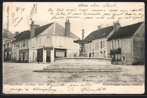 AK Courson-les-Carriéres, la Place