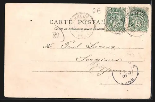 AK Courson-les-Carriéres, la Place