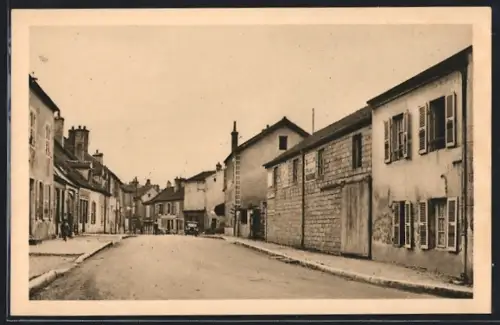AK Saint-Jean-de-Losne, Route de Dijon