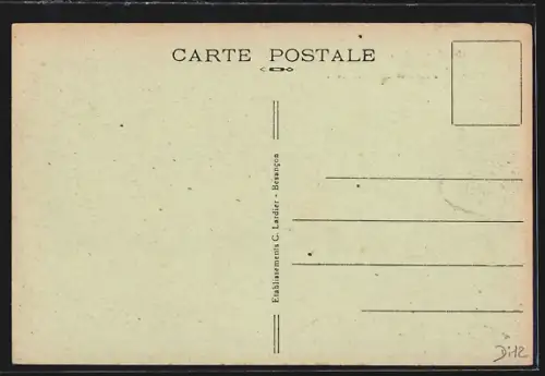 AK Saint-Jean-de-Losne, Poste et Rue Marion