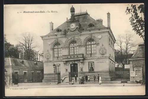 AK Montreuil-sous-Bois, La Mairie