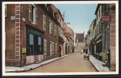 AK Saint-Jean-de-Losne, Rue Marion