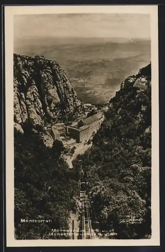 AK Montserrat, Monasterio desde S. Juan