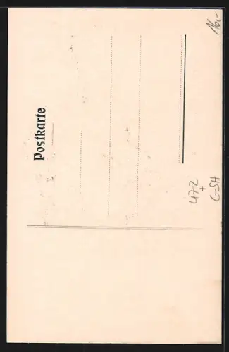 Künstler-AK J. Schaad: Scaphusia, Studentenwappen, Burschenschaft aus Schaffhausen