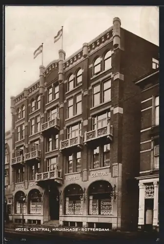 AK Rotterdam, Hotel Central, Kruiskade