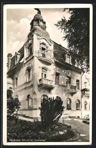 AK Marienbad, Hotel Restaurant Panorama